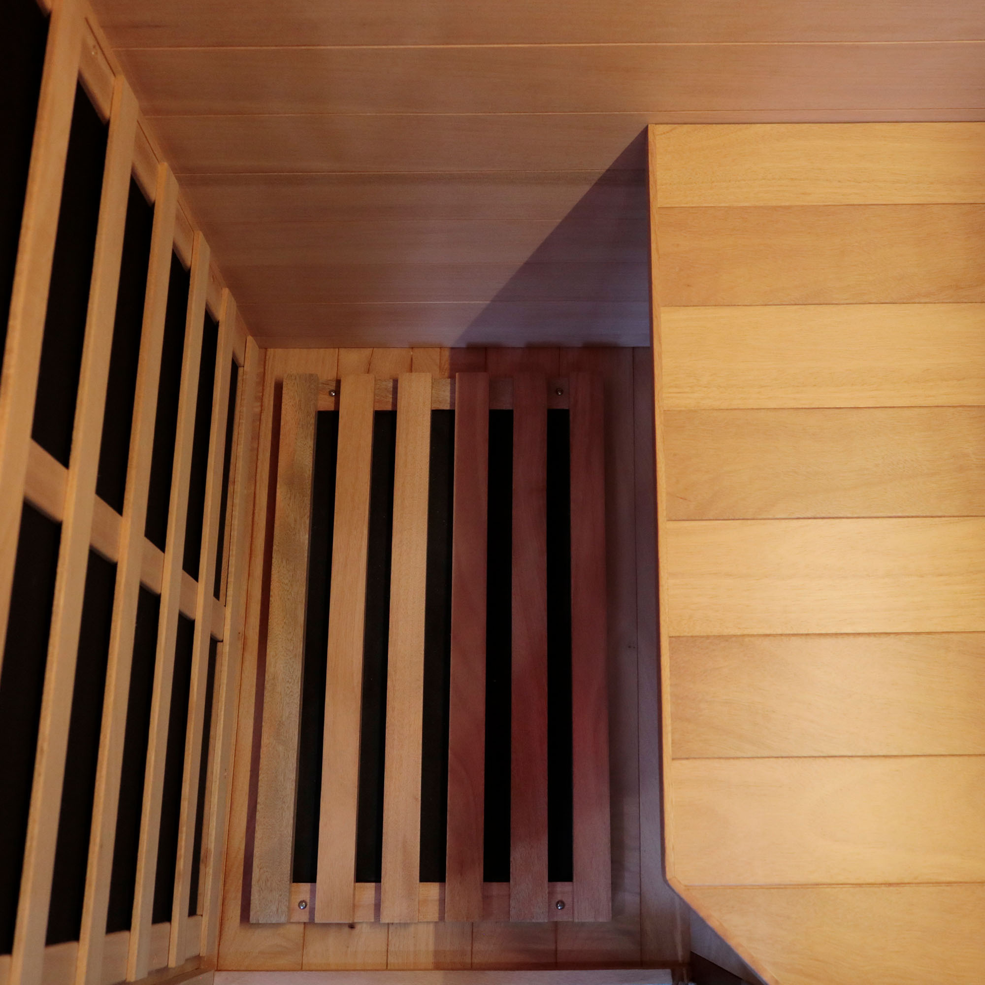 Moray 1-Person Indoor Oguman Infrared Sauna with 5 Far-infrared Carbon Crystal Heaters, 2 Lights