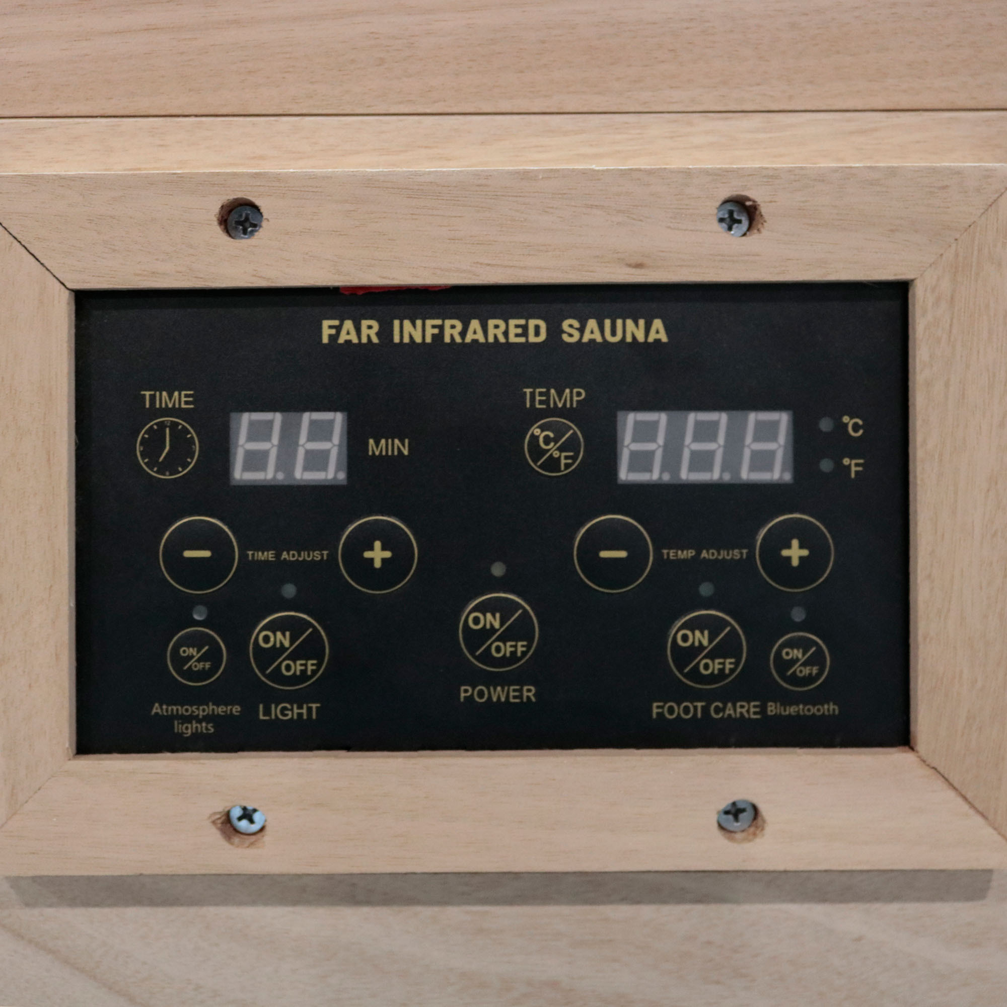 Moray 1-Person Indoor Oguman Infrared Sauna with 5 Far-infrared Carbon Crystal Heaters, 2 Lights
