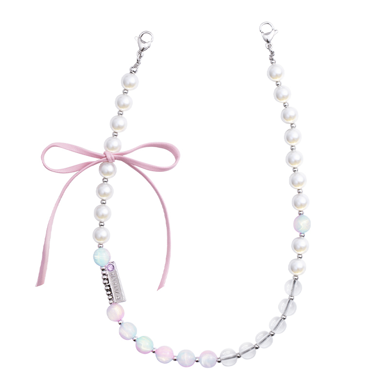 2-in-1 Cross-body Metal Chain & Crystal Phone Charm Series