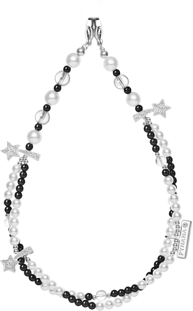 Starlight Black Onyx Energy Phone Chain