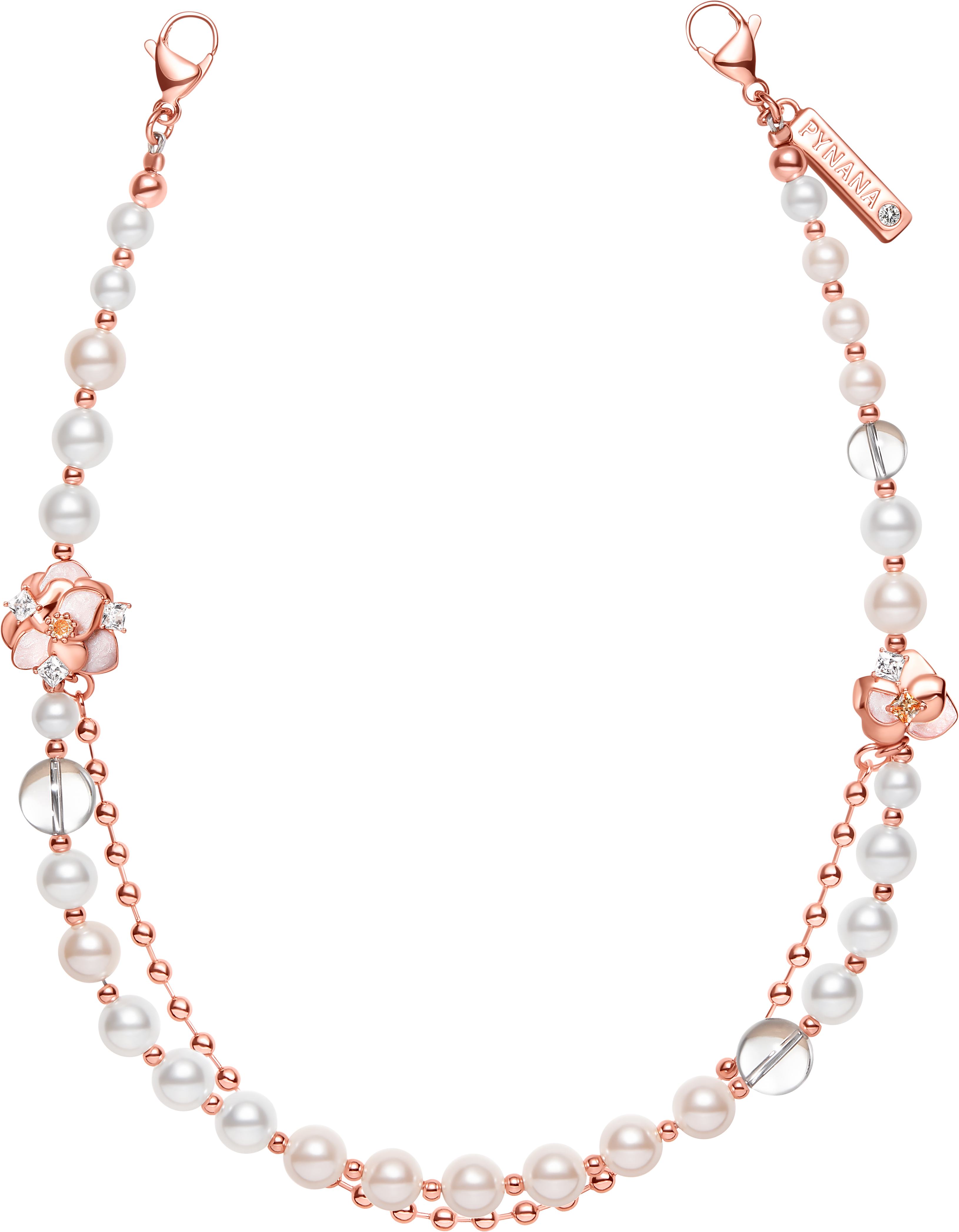 Camellia Sunset Energy Phone Chain