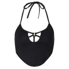 Black Tie Sexy Halter Camisoles TQF250013-2