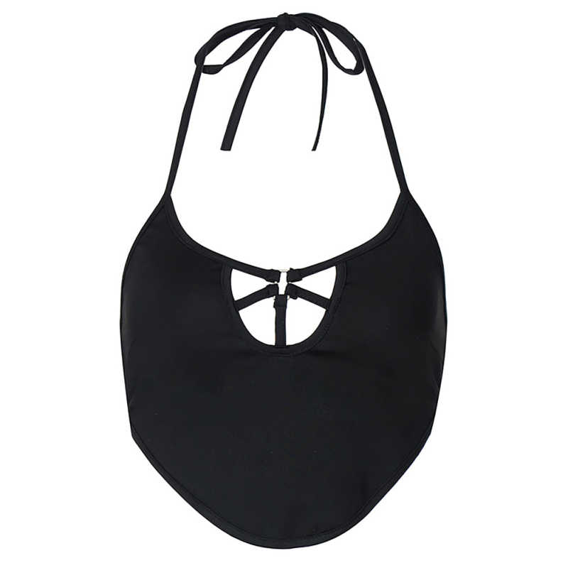 Black Tie Sexy Halter Camisoles TQF250013-2