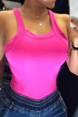 Rose Thick Strap Backless Bowknot Tank Top LC256272-6