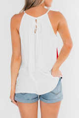 Let Freedom Ring Halter Tank LC256122-1