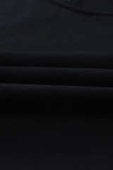 Black Scoop Neck Basic Solid Tank Top LC256372-2