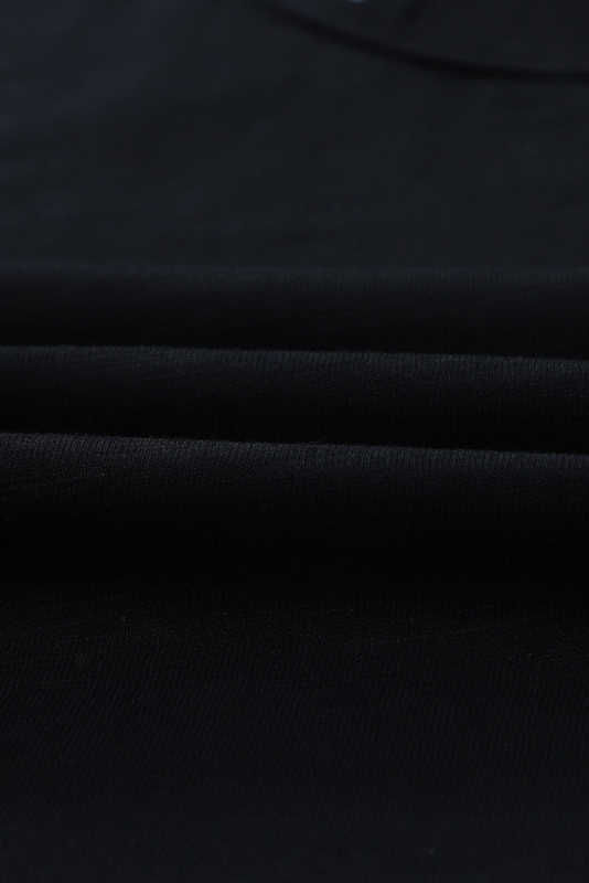 Black Scoop Neck Basic Solid Tank Top LC256372-2