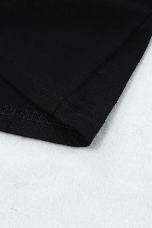 Black Scoop Neck Basic Solid Tank Top LC256372-2