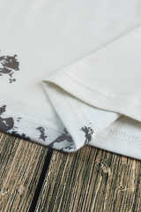 Multicolor Blank Apparel- Bleached Tie-dye Sleeveless Top LC2568922-22