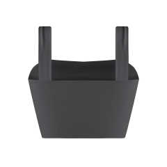 Dark Gray Slim Fit Crop Vest Top TQK250176-26