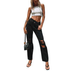 White Cotton Blend Sleeveless Crop Tank TQK250135-1