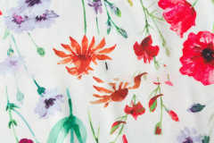 Red Floral Print Tank Top GJZ0054-3