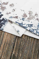 Gray Western Fashion Dyed Bleached T Shirt LC25220326-11