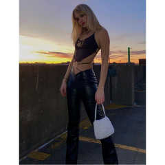 Black Tie Sexy Halter Camisoles TQF250013-2