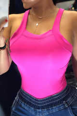 Rose Thick Strap Backless Bowknot Tank Top LC256272-6