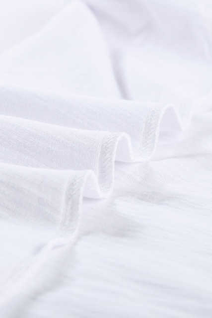 White Scoop Neck Basic Solid Tank Top