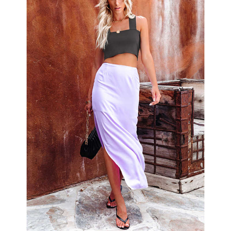 Dark Gray Slim Fit Crop Vest Top TQK250176-26