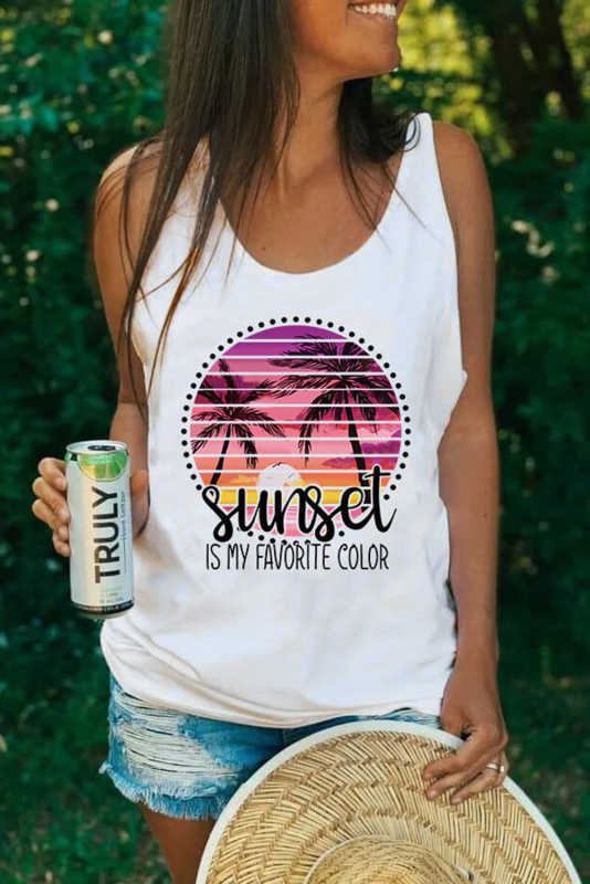 Sunset Is My Favorite Color Tank LC2561405-1