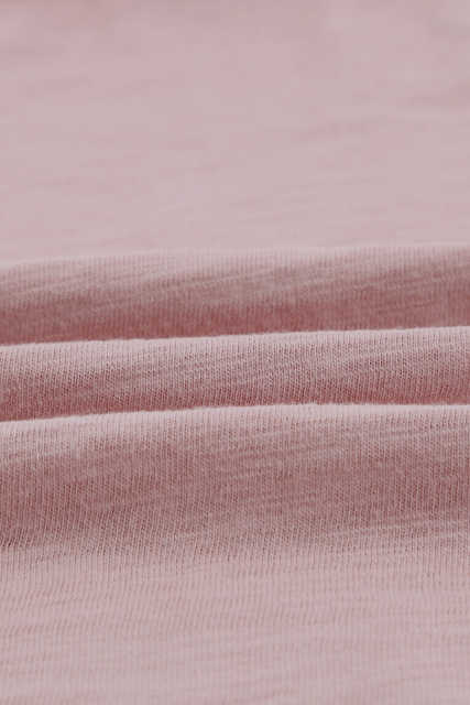 Pink Scoop Neck Basic Solid Tank Top LC256372-10