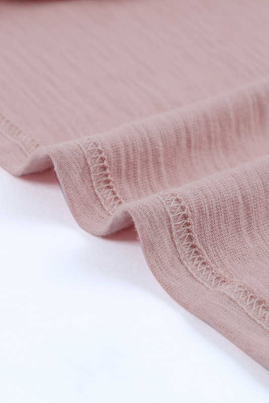 Pink Scoop Neck Basic Solid Tank Top LC256372-10