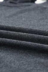 Grey Solid Color Crew Neck Tank Top LC2564998-11