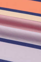 Multicolor Colorful Striped Hollow Out Camisole LC2566286-22