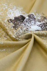 Brown Western Cow Spotted Bleached T Shirt LC25220457-17