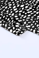 Black Leopard Print Round Neck Tank Top LC2568312-2