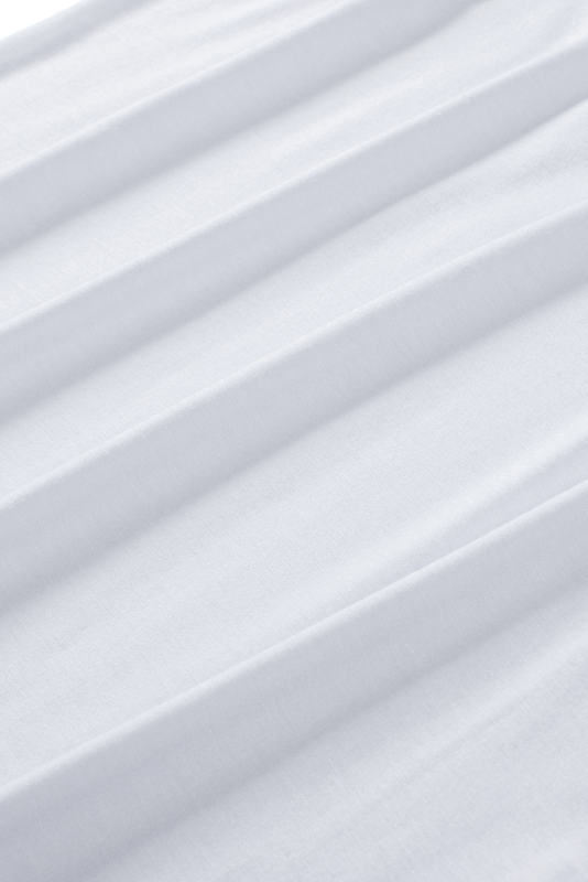 Blank Apparel - White Solid Color Crew Neck Tank Top BA2564998-1