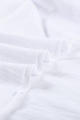 Blank Apparel - White Scoop Neck Basic Solid Tank Top BA256372-1