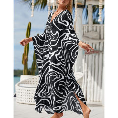 Pink Leopard Blank Bleached Graphic Print Short Sleeve T Shirt LC25220331-10