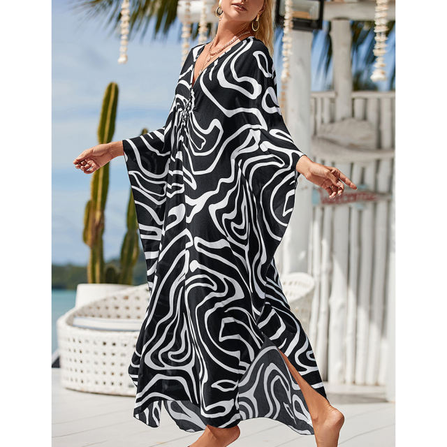 Pink Leopard Blank Bleached Graphic Print Short Sleeve T Shirt LC25220331-10