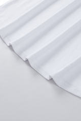 Blank Apparel - White Solid Color Crew Neck Tank Top BA2564998-1