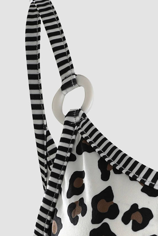 Cheetah Striped Patchwork Low-Back Cut Tank Top LC2568649-20