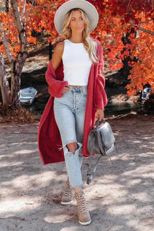 White Seamless Sleeveless Rib Knit Crop Top LC2565159-1