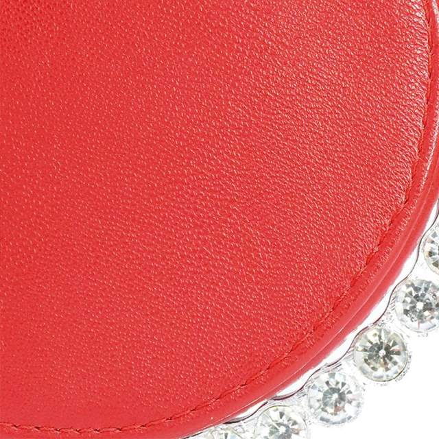 Red Heart Shaped Party Evening Clutch Bags with Crystal H21238-3