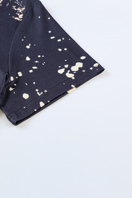 Black Baby I Love You Like I Love t Country music Graphic Tee LC25220287-2