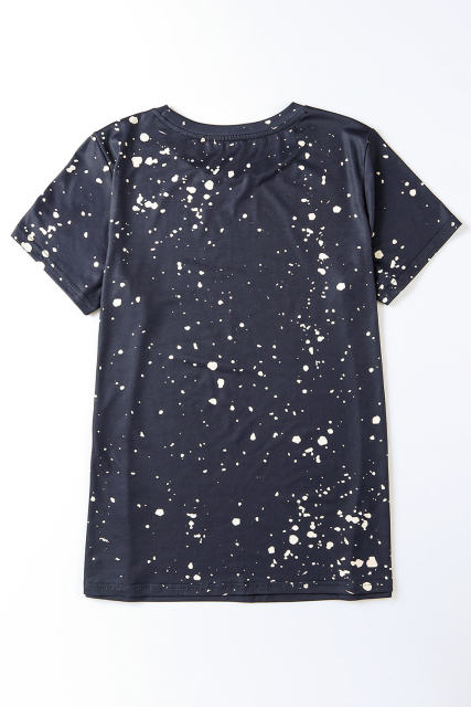 Black Baby I Love You Like I Love t Country music Graphic Tee LC25220287-2