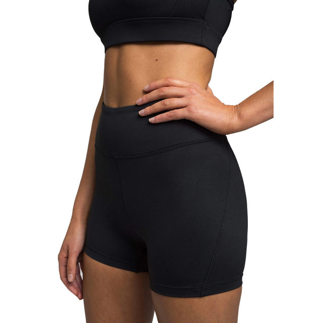 Black Back Criss Yoga Bra with Shorts Set TQL710038-2