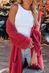 White Seamless Sleeveless Rib Knit Crop Top LC2565159-1