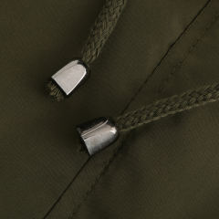 Army Green Hooded Detachable Windproof Plus Size Windbreaker TQK280123-27