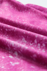 Rose Blank Graphic Bleached Crew Neck T Shirt LC25219622-6