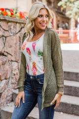 Multicolor Aztec Feather Tank Top LC256607-22