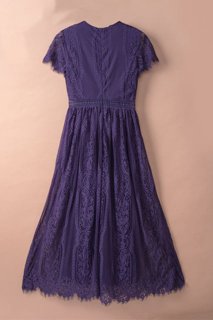 Fill Your Heart Lace Maxi Dress  LC611316-5