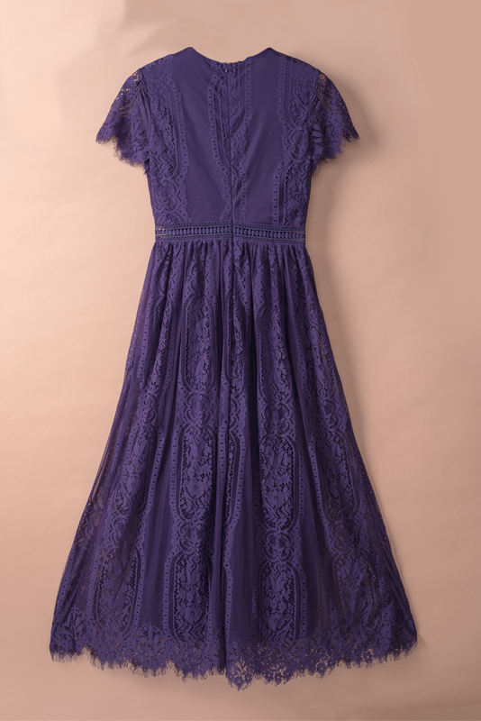 Fill Your Heart Lace Maxi Dress  LC611316-5