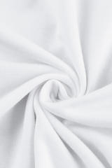 White Men\'s Solid Crew Neck Sleeveless Top MC256180-1