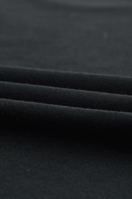 Black Solid O Neck Slim-fit Men\'s Tank Top MC256181-2