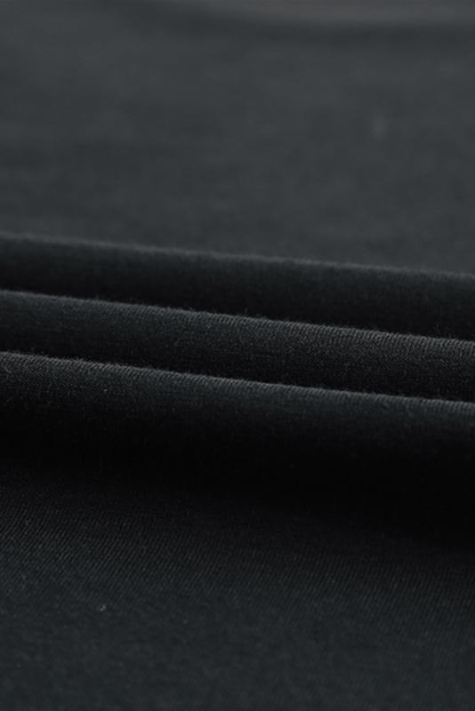 Black Solid O Neck Slim-fit Men\'s Tank Top MC256181-2