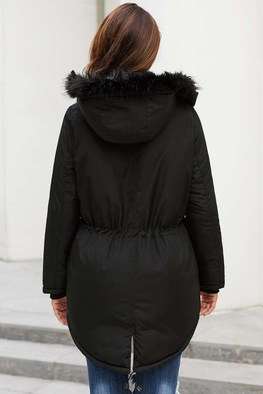 Black Breitenbush Hooded Parka LC85405-2