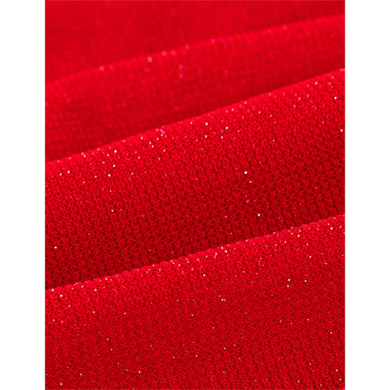 Red Side Pleated Spaghetti Straps Mini Club Dress TQK311332-3